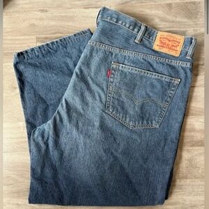 Levi’s Men’s Straight Leg Jeans Blue Tailored 50W x 26L Red Tab